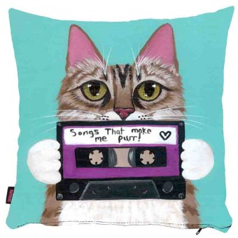 Kedili Yastık Kılıfı-69